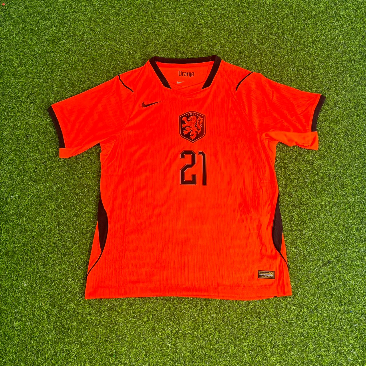 Frenkie de Jong Netherlands 2026 World Cup Home Oranje Football Jersey