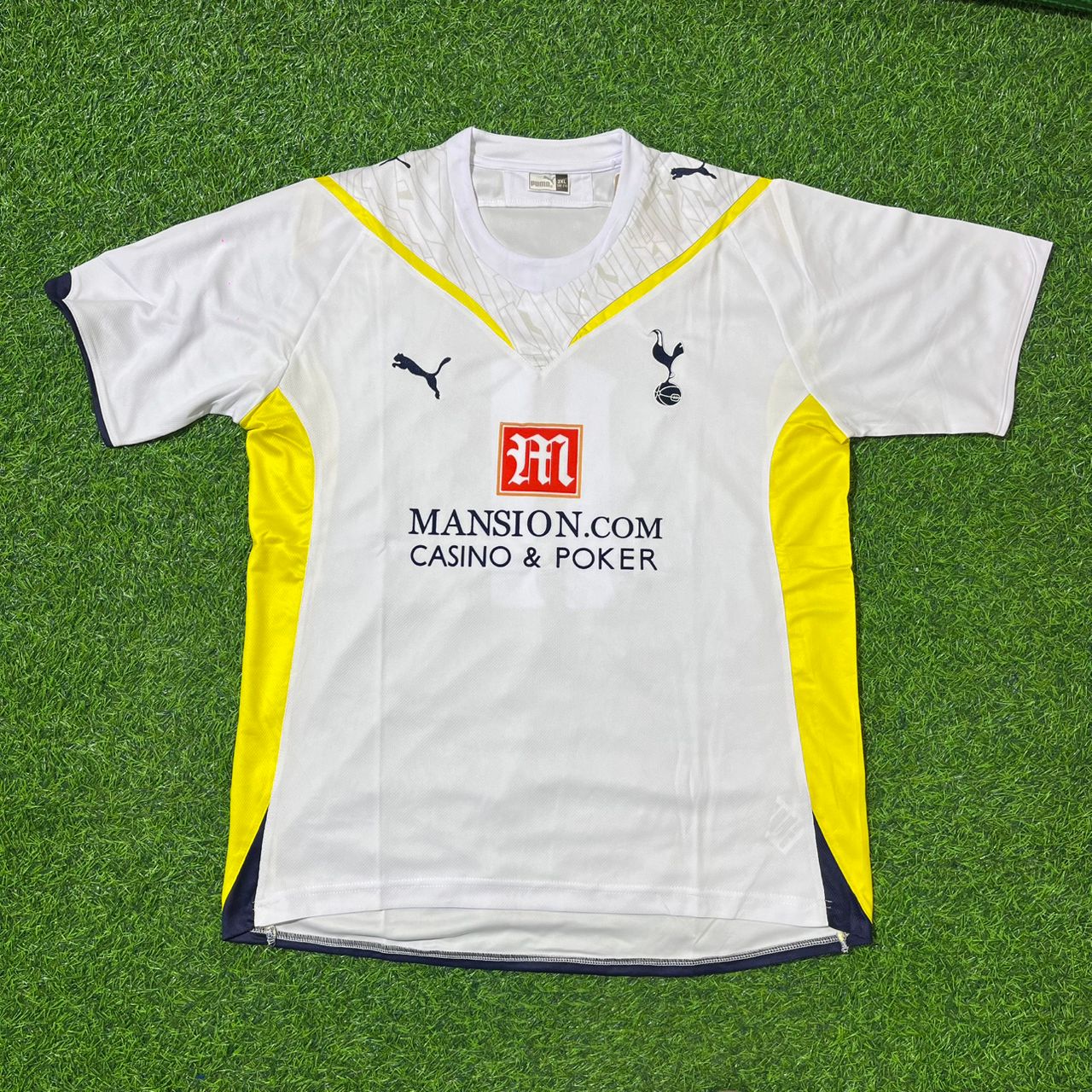 Gareth Bale Tottenham 2009–2010 White Retro Football Jersey Kit