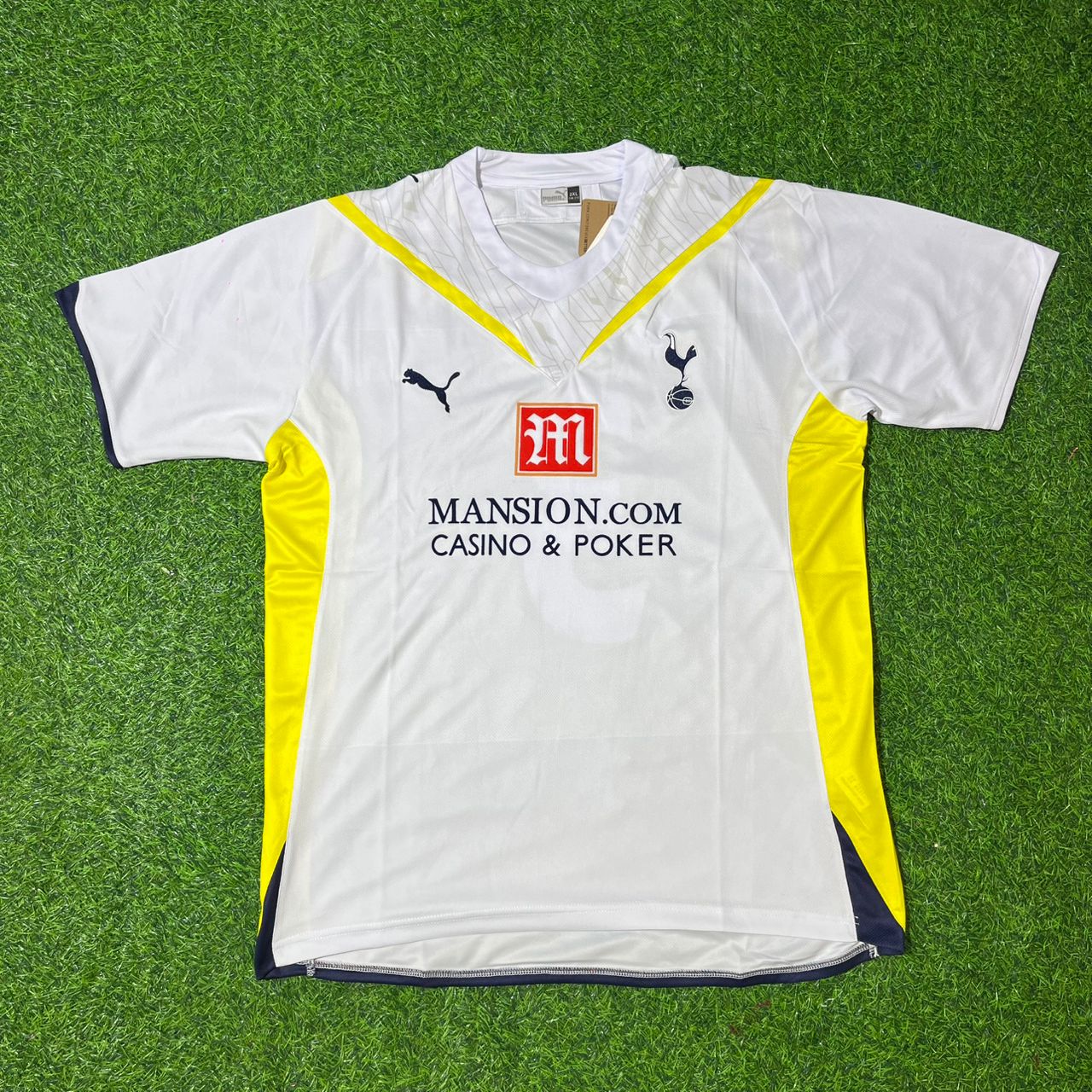 Gareth Bale Tottenham 2009–2010 White Retro Football Jersey Kit