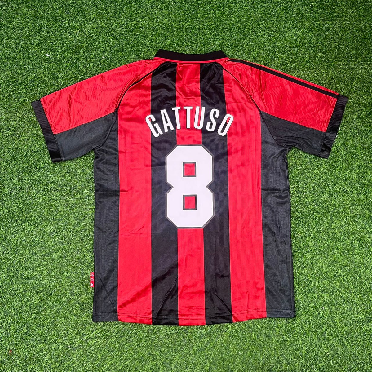 Gennaro Gattuso AC Milan 1999-2000 Retro Football Jersey