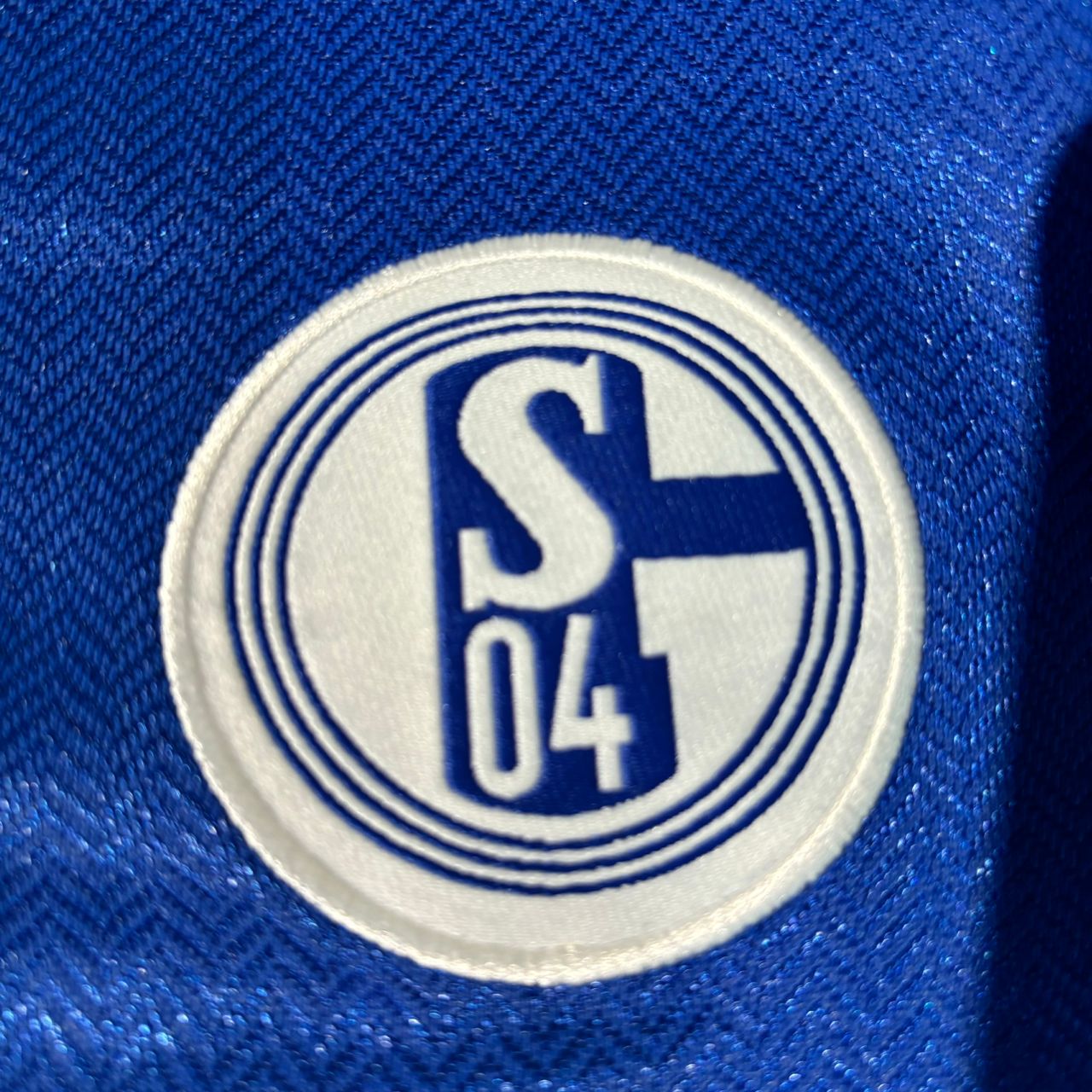 Andreas Müller FC Schalke 04 1999/2000 Blaues Heimtrikot Retro Fußballtrikot
