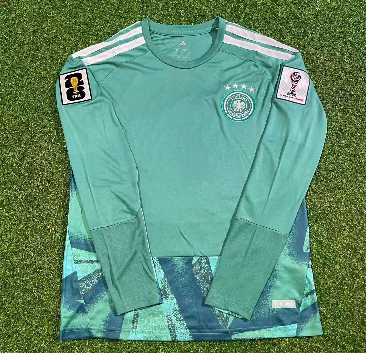 Germany 2026 World Cup Goalkeeper Long Sleeve Football Jersey