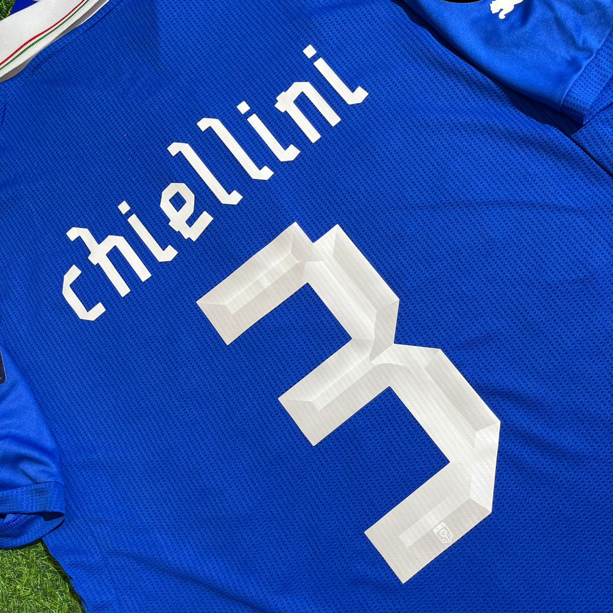 Giorgio Chiellini 3- Italy Euro 2012 Retro Home Jersey