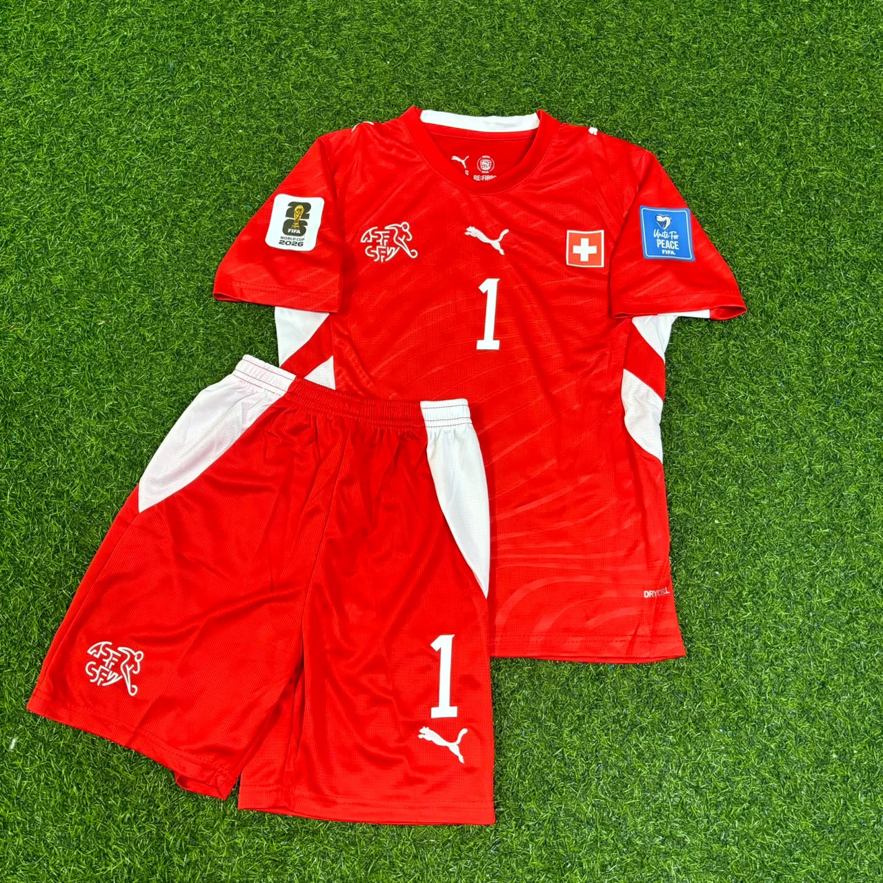 Gregor Kobel 1- Schweiz WM 2026 Trikot