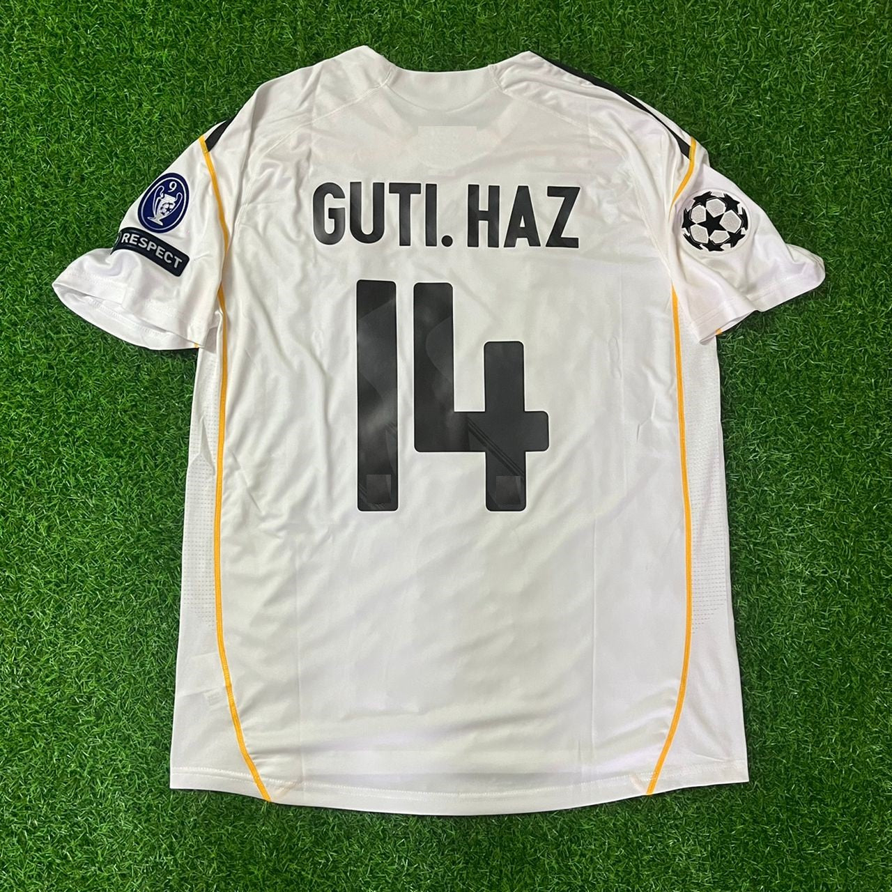 Guti Hernandez Real Madrid 2009 2010 Retro Jersey Soccer Shirt Trikot