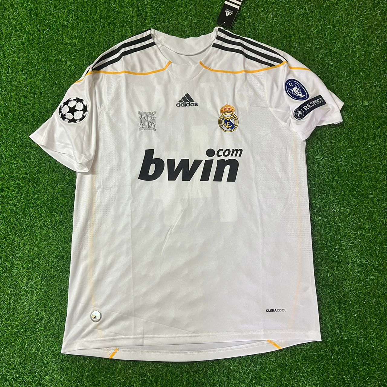Cristiano Ronaldo Real Madrid 2009 2010 Retro Jersey Soccer Shirt Trikot