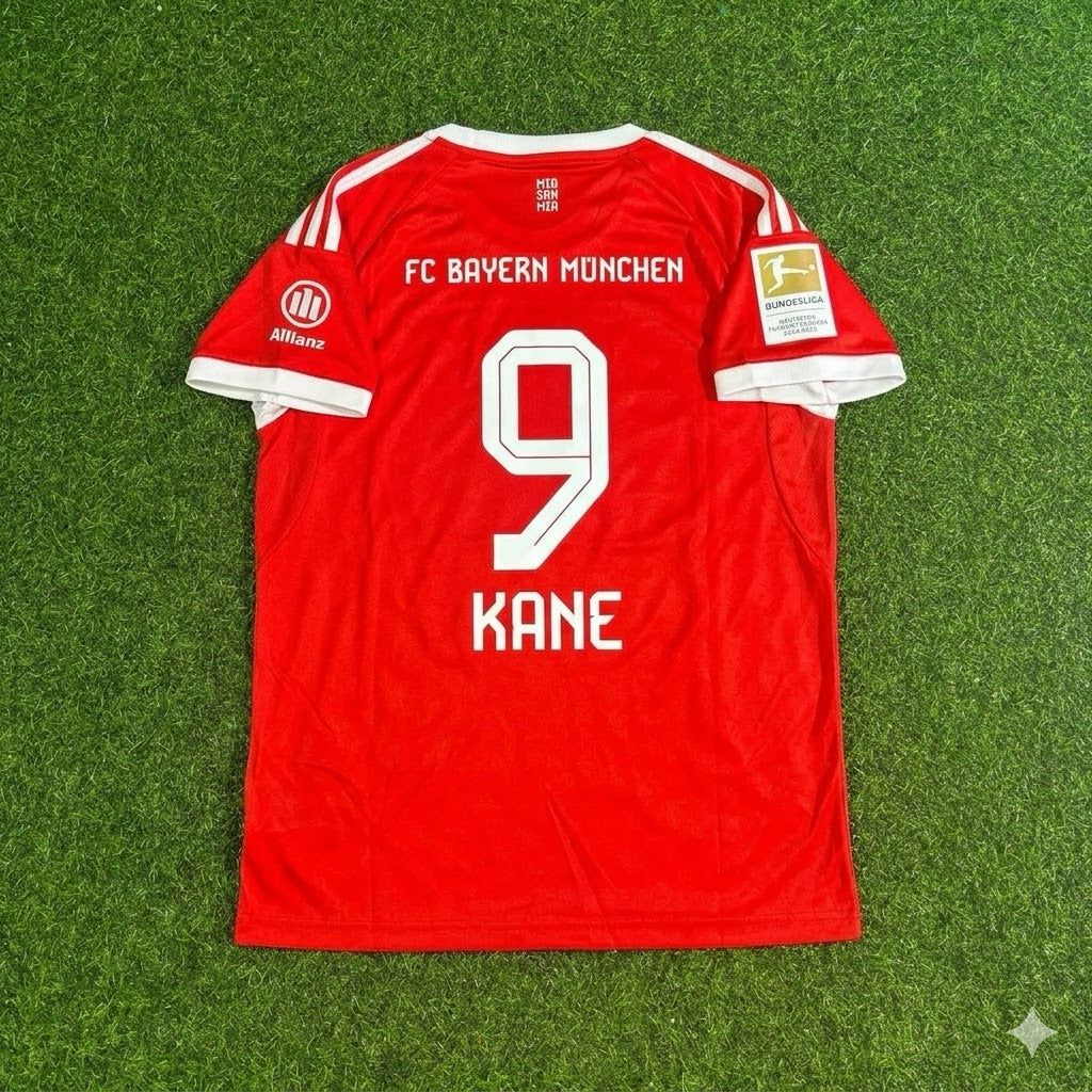 Harry Kane #9 Bayern Munich 2026 Bundesliga Champions Football Jersey