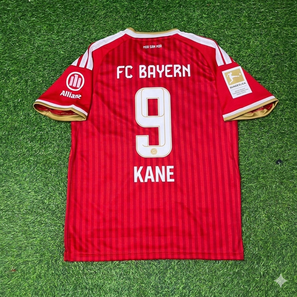 Harry Kane #9 Bayern Munich 2027 Bundesliga Championship Patch Football Jersey