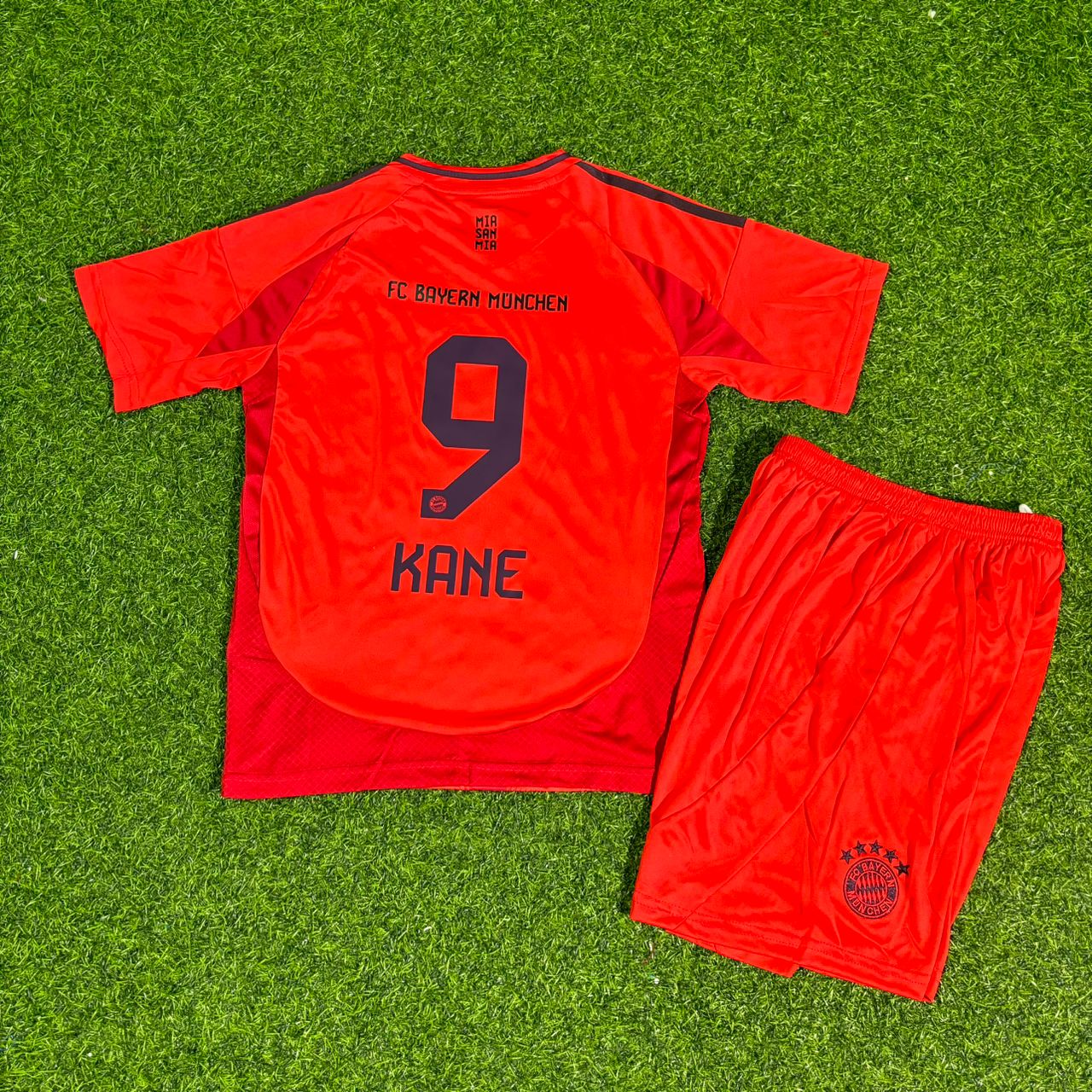 Harry Kane Bayern Munich 2026 Red Kids Football Jersey