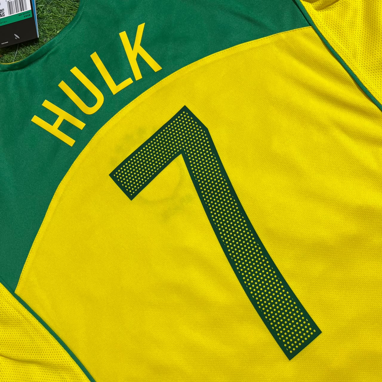 Hulk 7– Brazil Retro Kit Jersey – | Trikot | Maillot Soccer Shirt