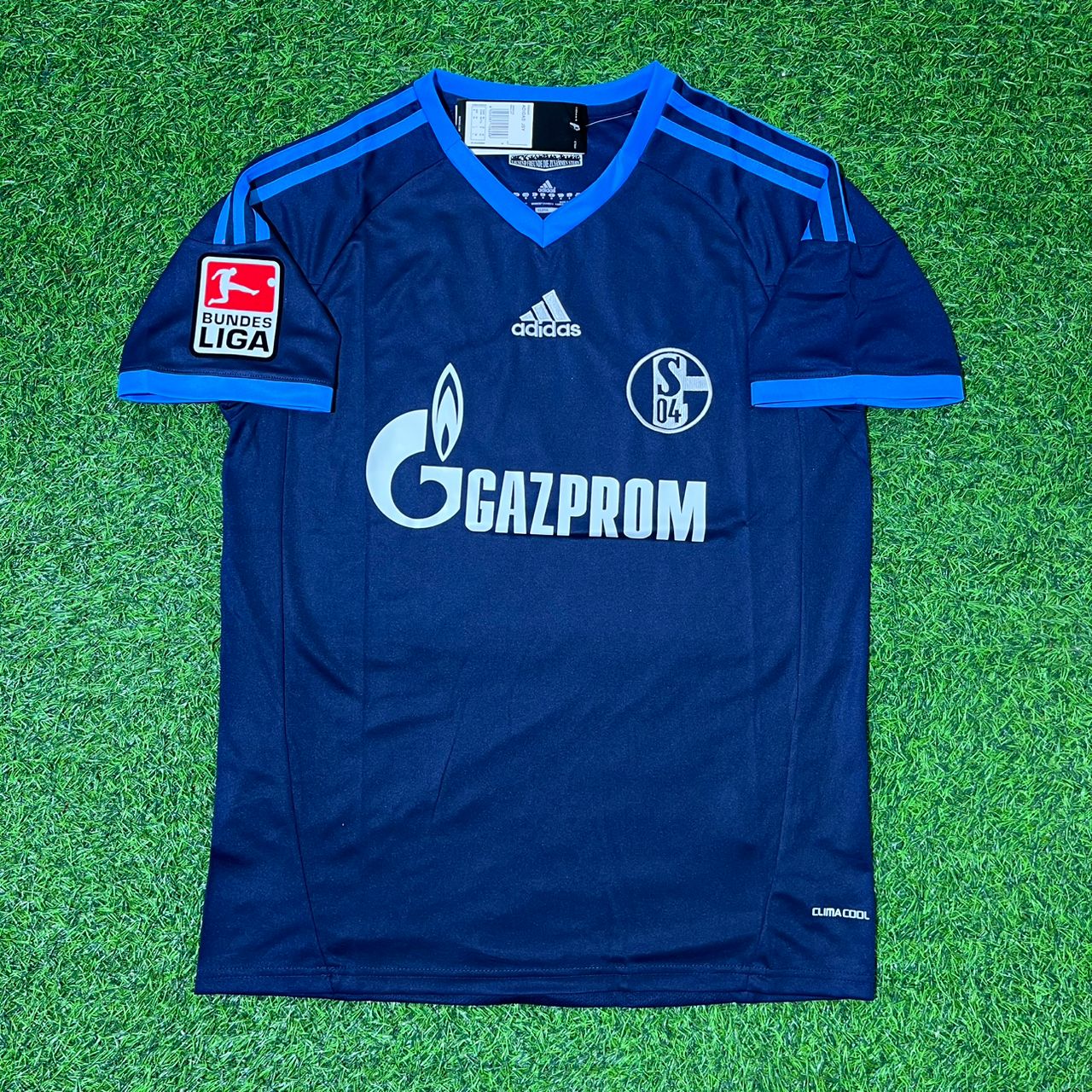 Jefferson Farfan Schalke 04 Retro Away Heimtrikot 10-11 Rot Fußball Trikot