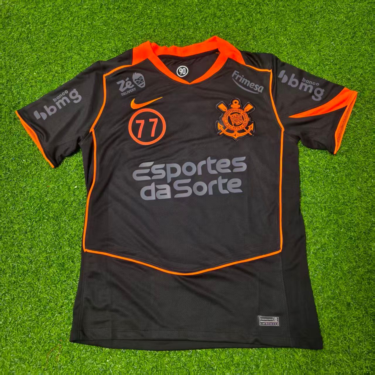 Jesse Lingard Corinthians 2026 Home Black Football Jersey