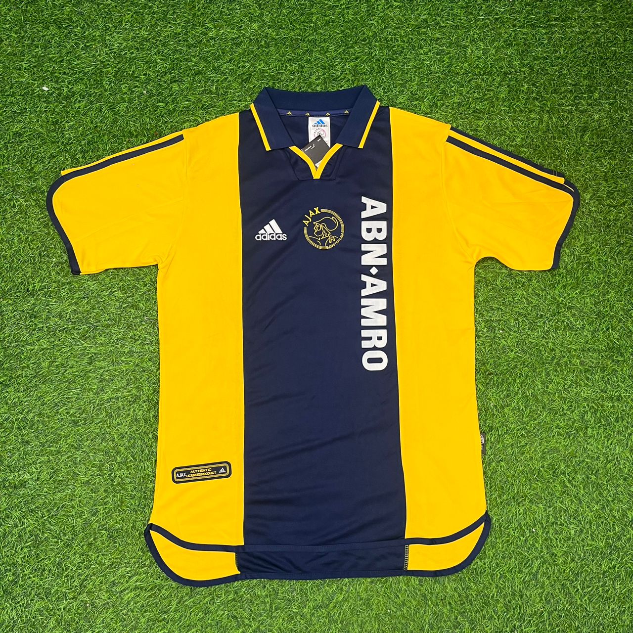 Johan Cruyff Ajax Retro Gelbes Fußballtrikot
