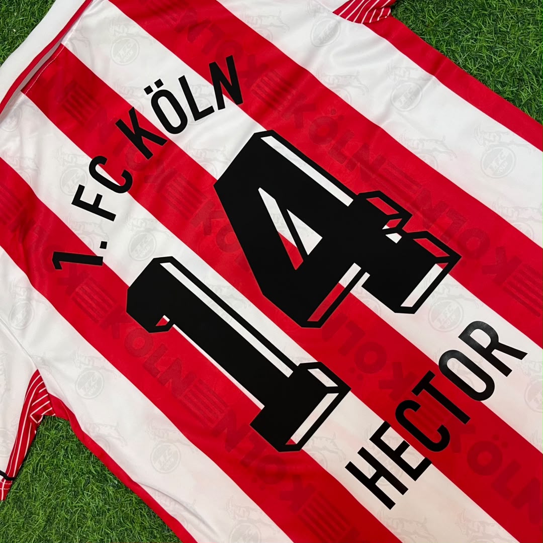 Jonas Hector #14 FC Köln Retro Trikot Fußballtrikot