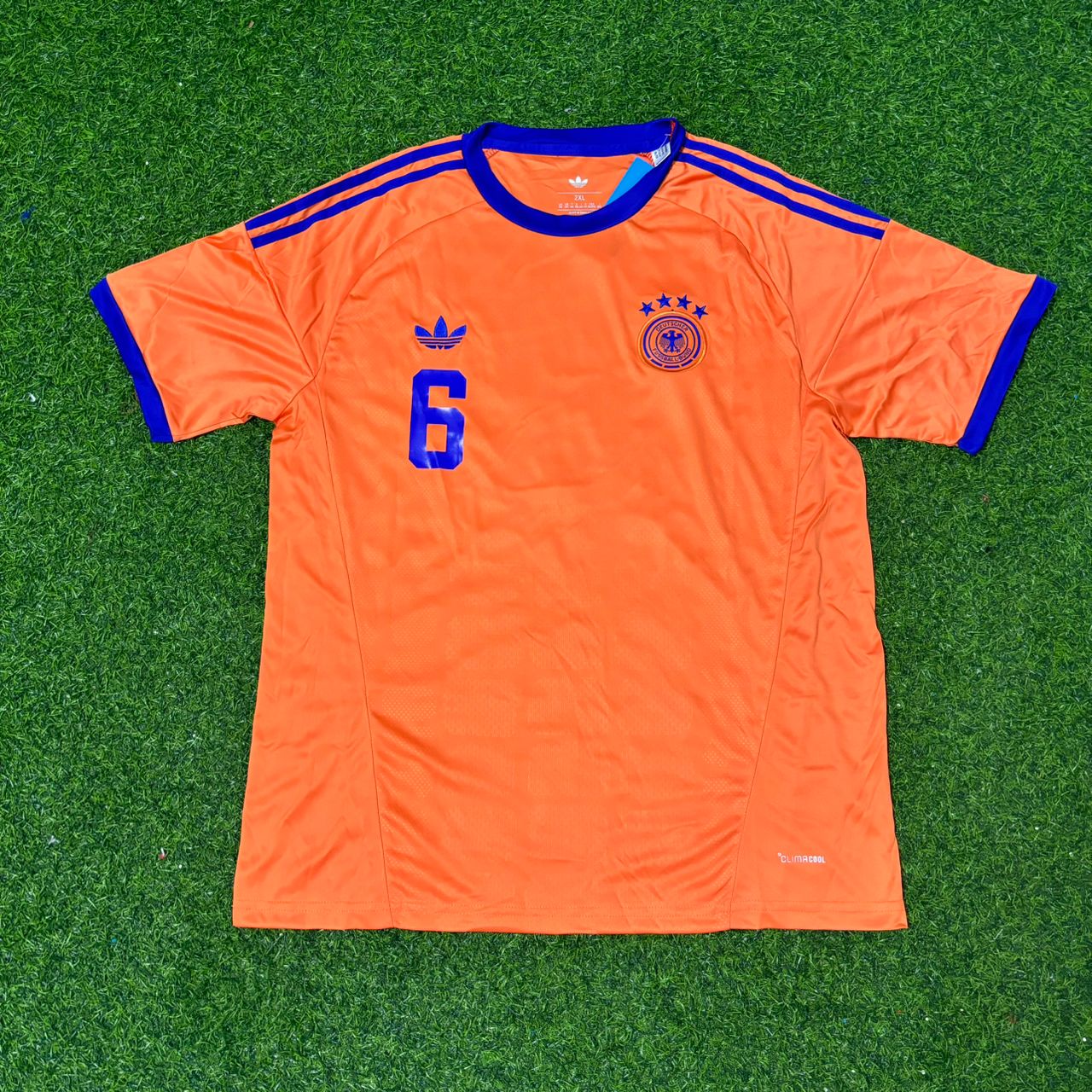 Maillot de football Joshua Kimmich #6 Allemagne 2026 Orange
