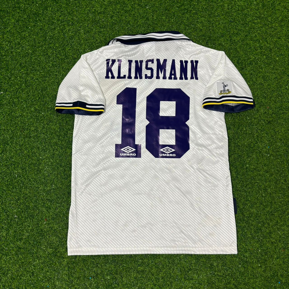 JĂŒrgen Klinsmann Tottenham Hotspur 1994-1995 Home Retro Football Jersey