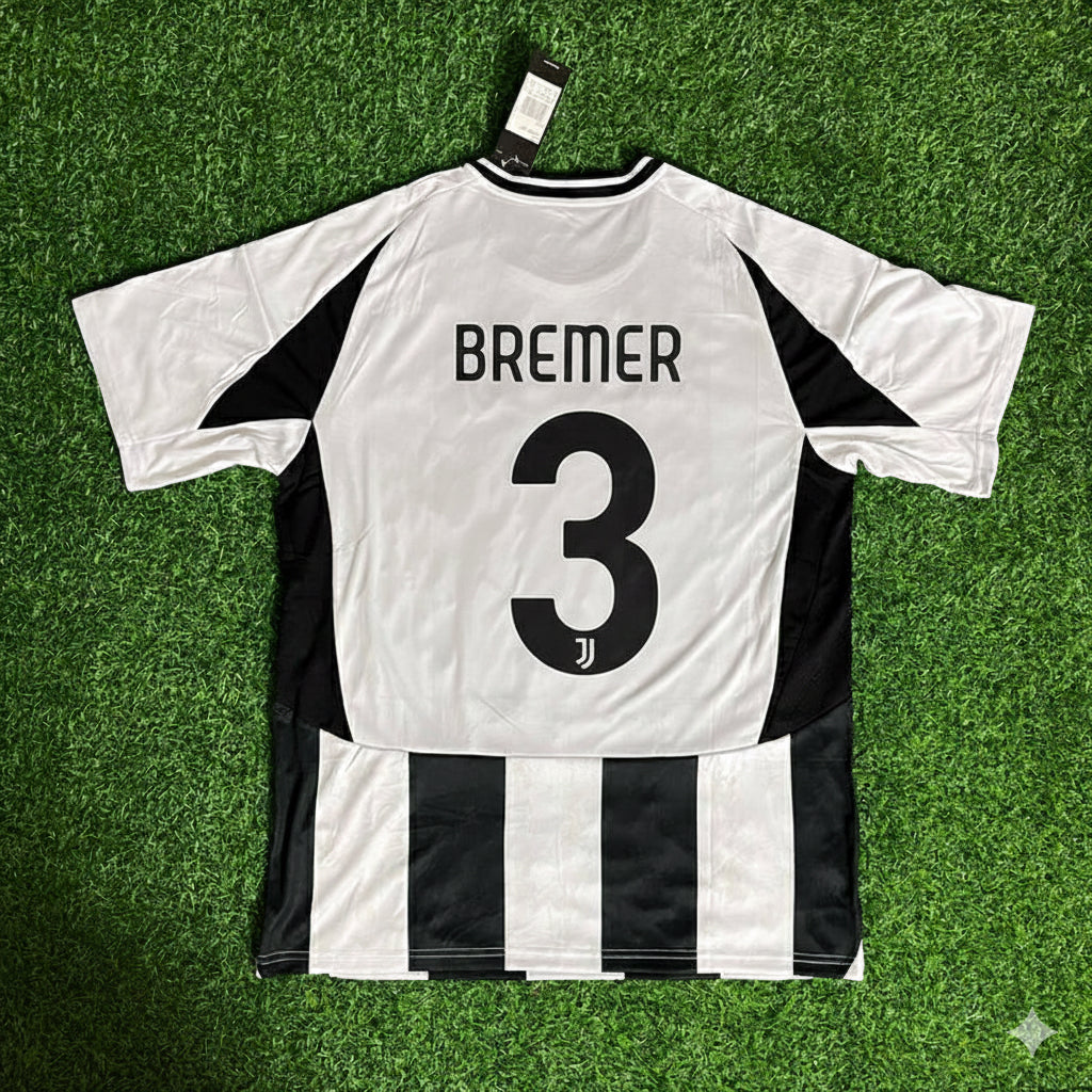 Gleison Bremer Juventus New Season Football Jersey Trikot Maillot
