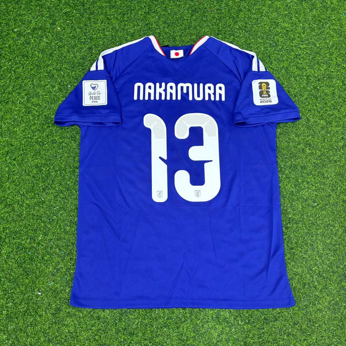 Keito Nakamura Japan 2026 World Cup Home Blue Football Jersey