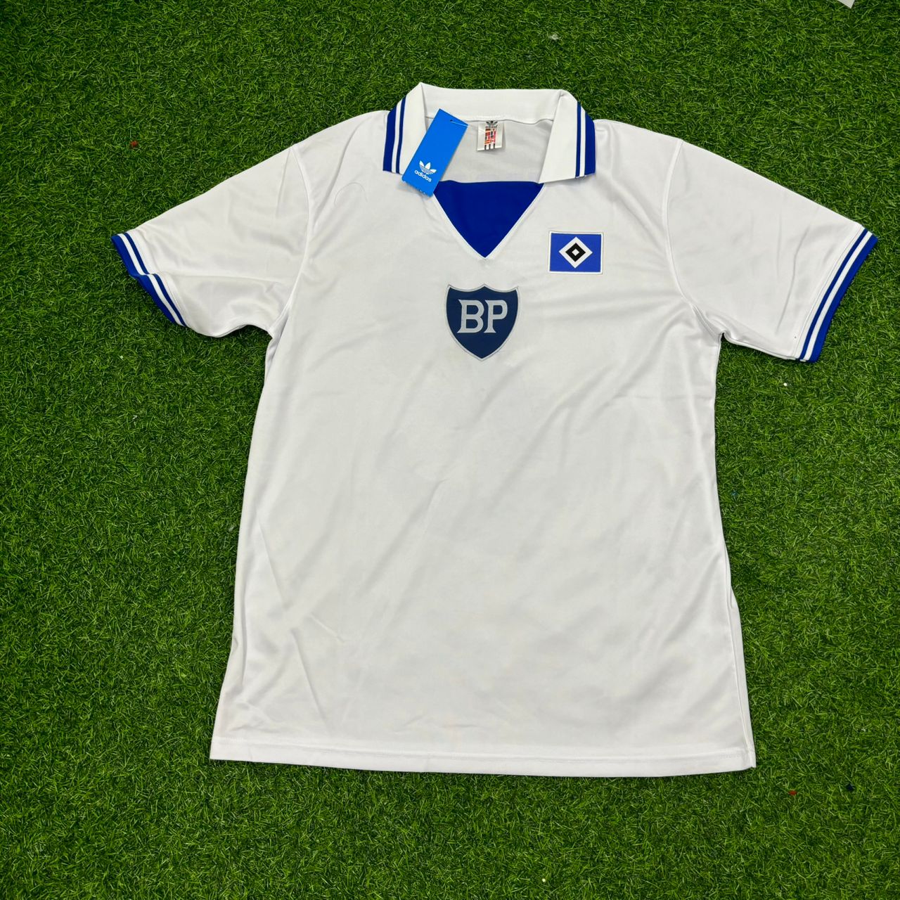 Kevin Keegan Hamburger SV 1979/80 Weißes Heimtrikot Retro Fußballtrikot