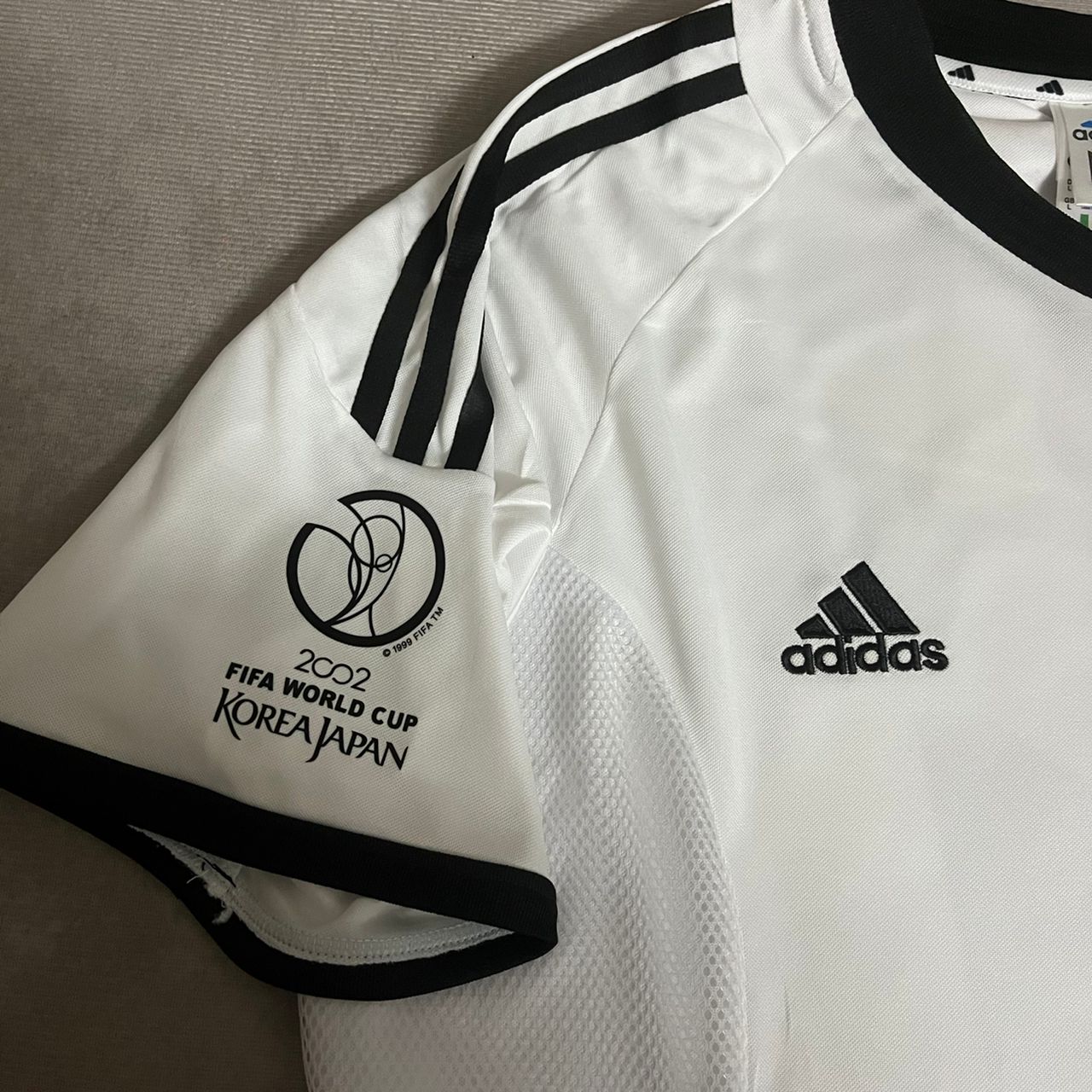 Bernd Schneider Germany Deutschland 2002 World Cup Japan Korea White Retro Jersey Trikot