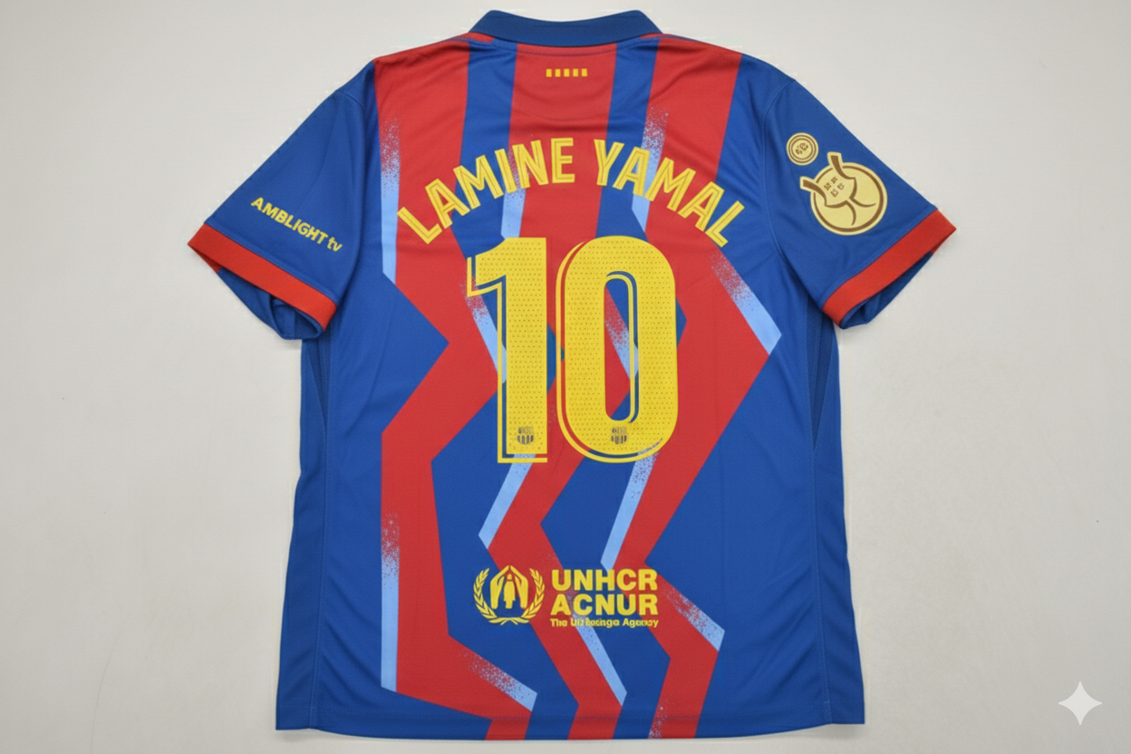 Lamine Yamal 10- Barcelona Supercopa de España 2026 Jersey Trikot Maillot