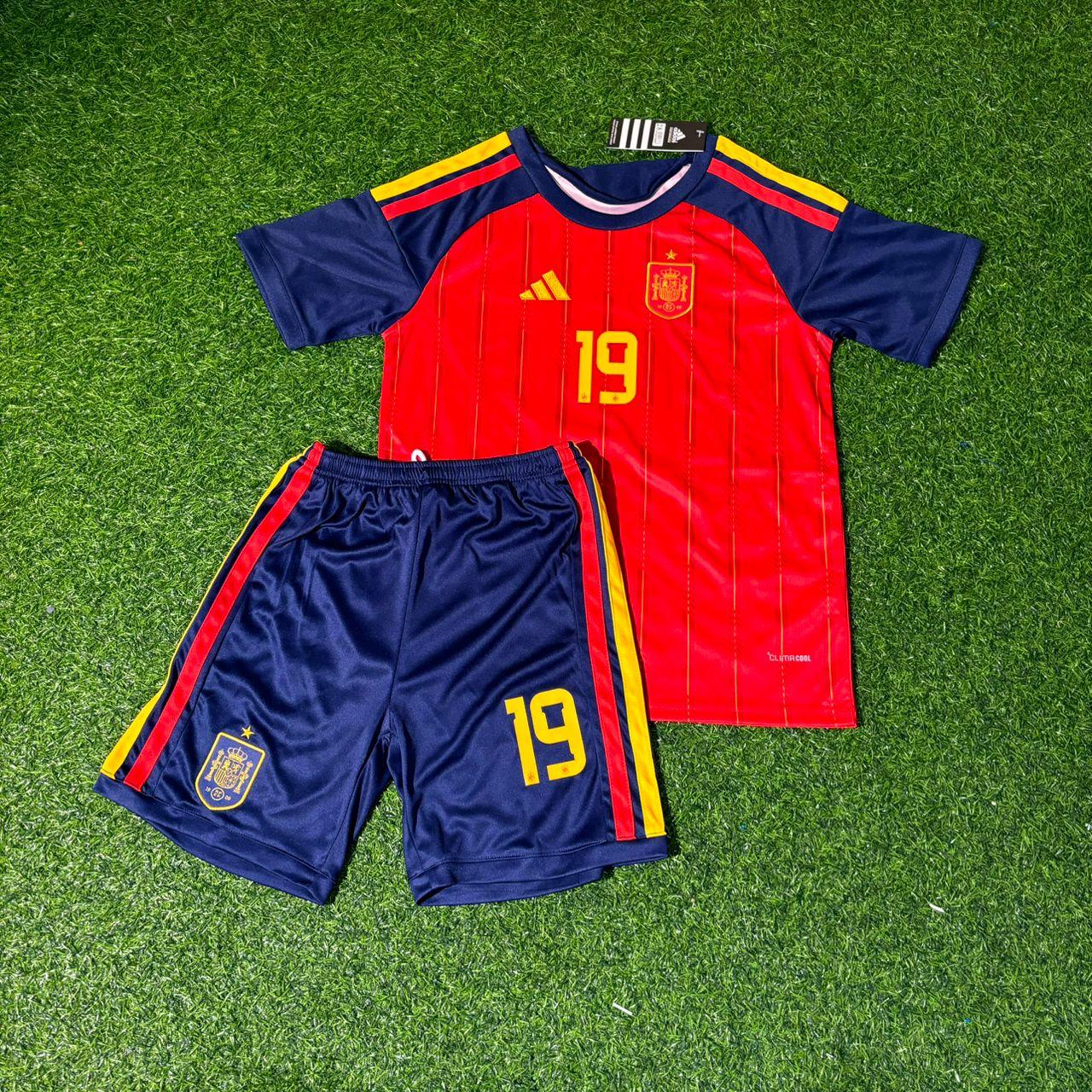 Lamine Yamal Spain 2026 World Cup Kids Football Jersey