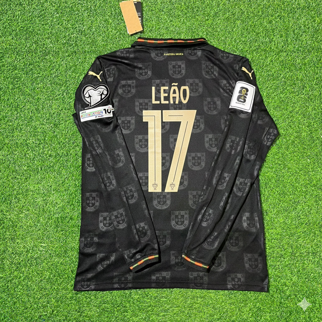 Rafael Leão Portugal 2026 World Cup Home Long Sleeve Jersey Trikot Maillot