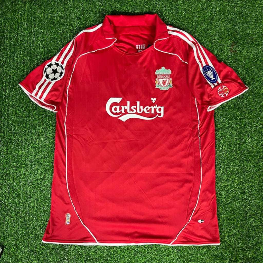 Liverpool 2007/08 CL Jersey Trikot Maillot
