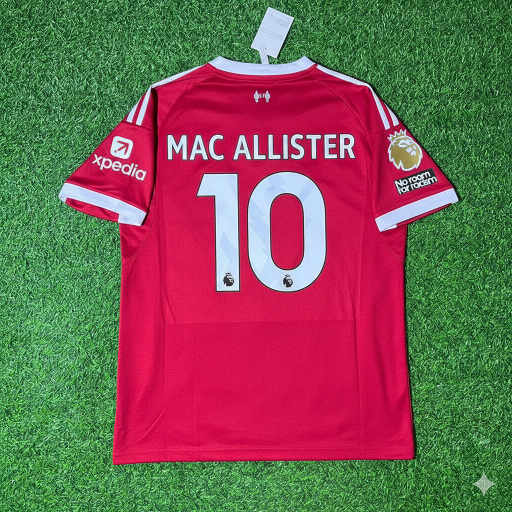 Alexis Mac Allister Liverpool 2025/26 Heimtrikot