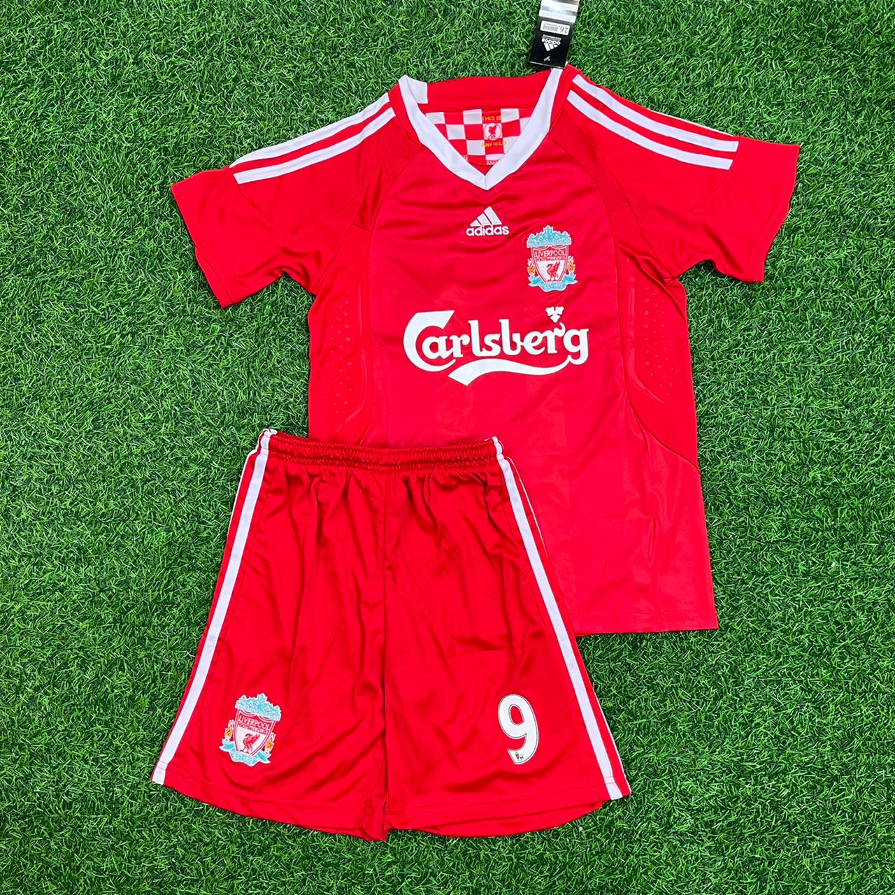 Fernando Torres 9 - Liverpool 2008 2009 2010 Jersey KinderTrikot Maillot Enfant Soccer Shirt