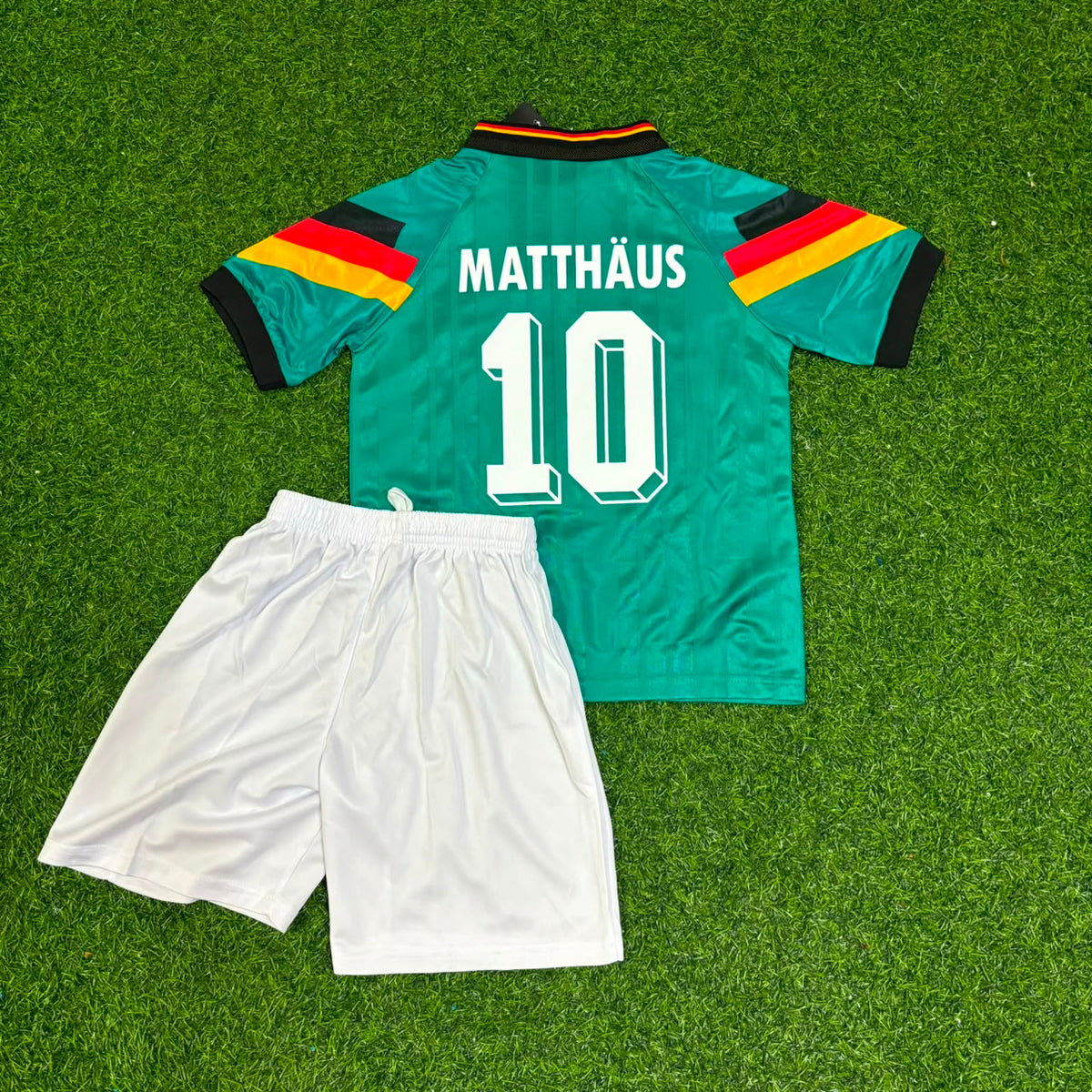 Lothar Matthäus Deutschland 1992 Retro Germany Kids Fußballtrikot
