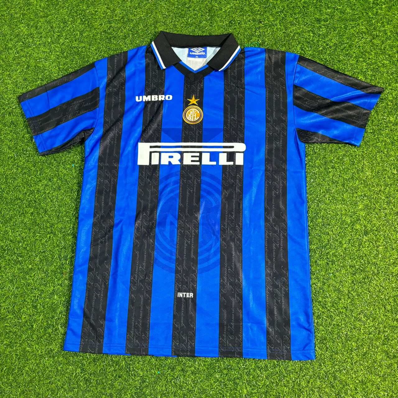 Lothar Matthäus Inter Home Retro Football Jersey
