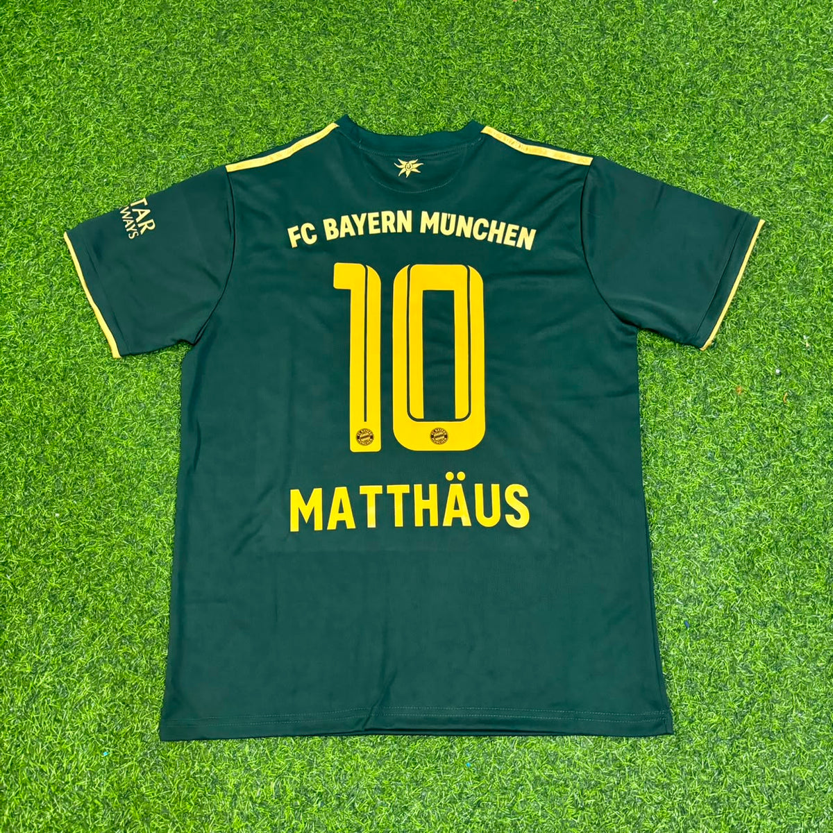 Lothar Matthäus Bayern Munich Oktoberfest Green Special Edition Football Jersey