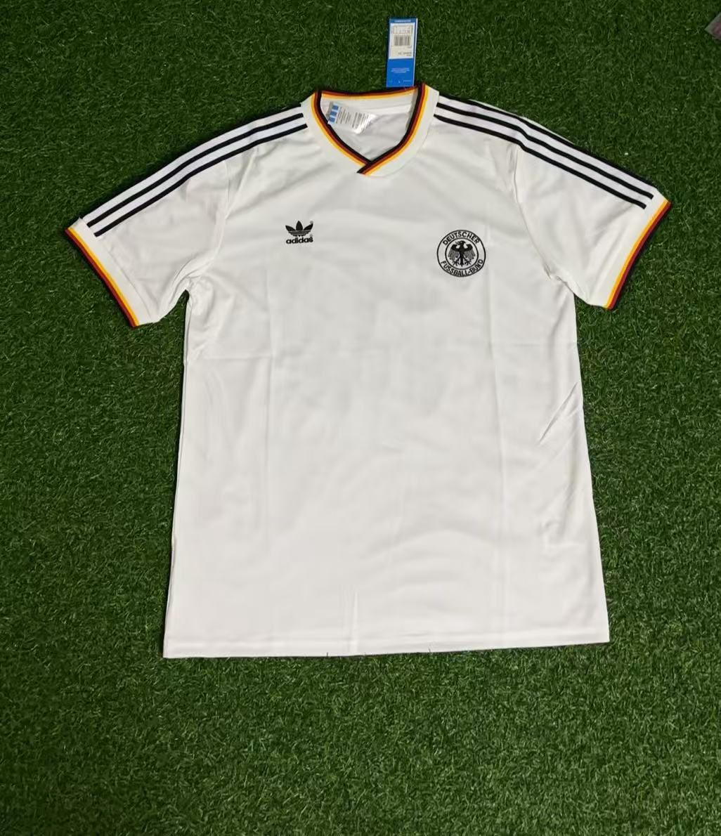 Lothar Matthäus Germany 1986 World Cup Retro Football Jersey Kit