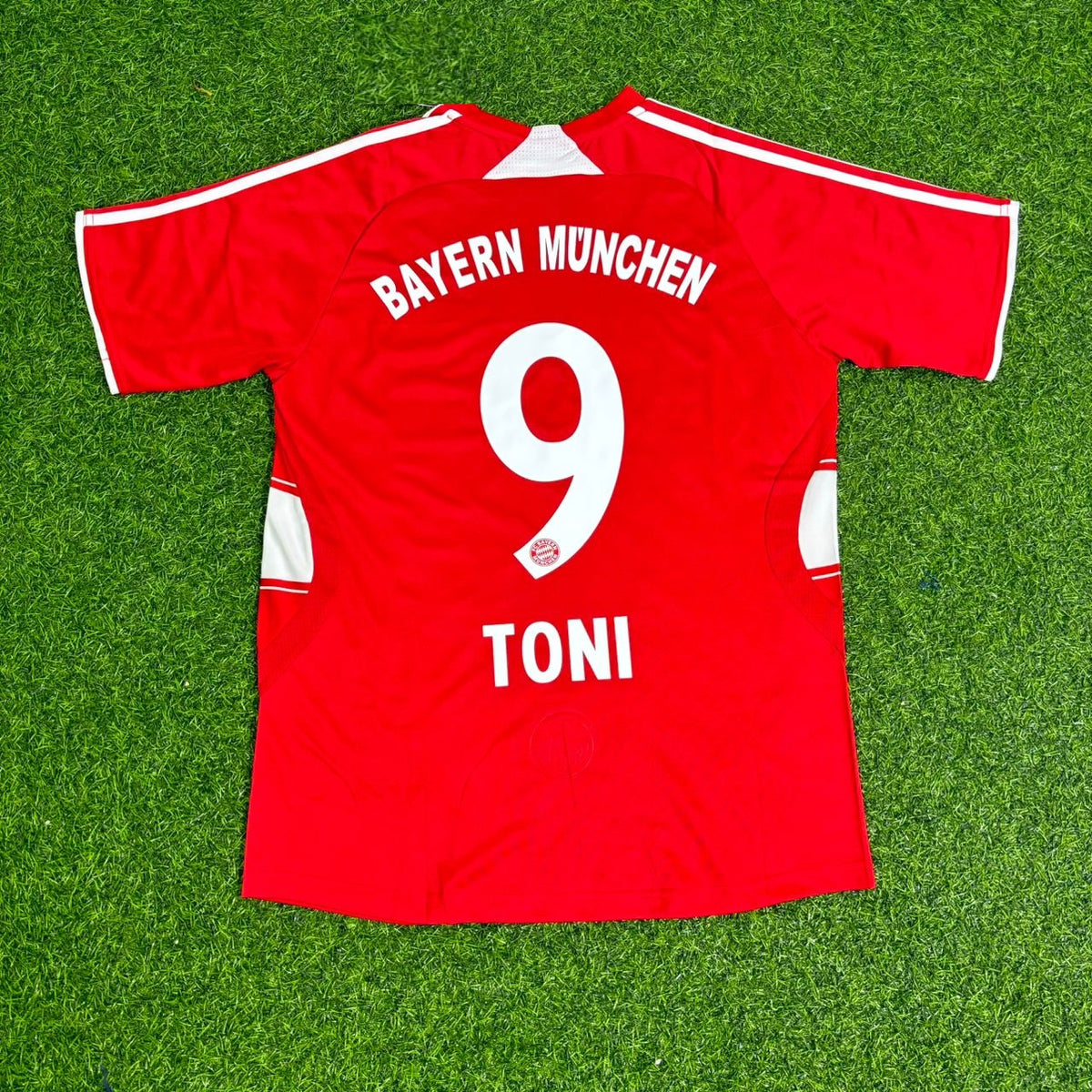 Luca Toni Bayern Munich 2007–2009 Retro Football Jersey Kit