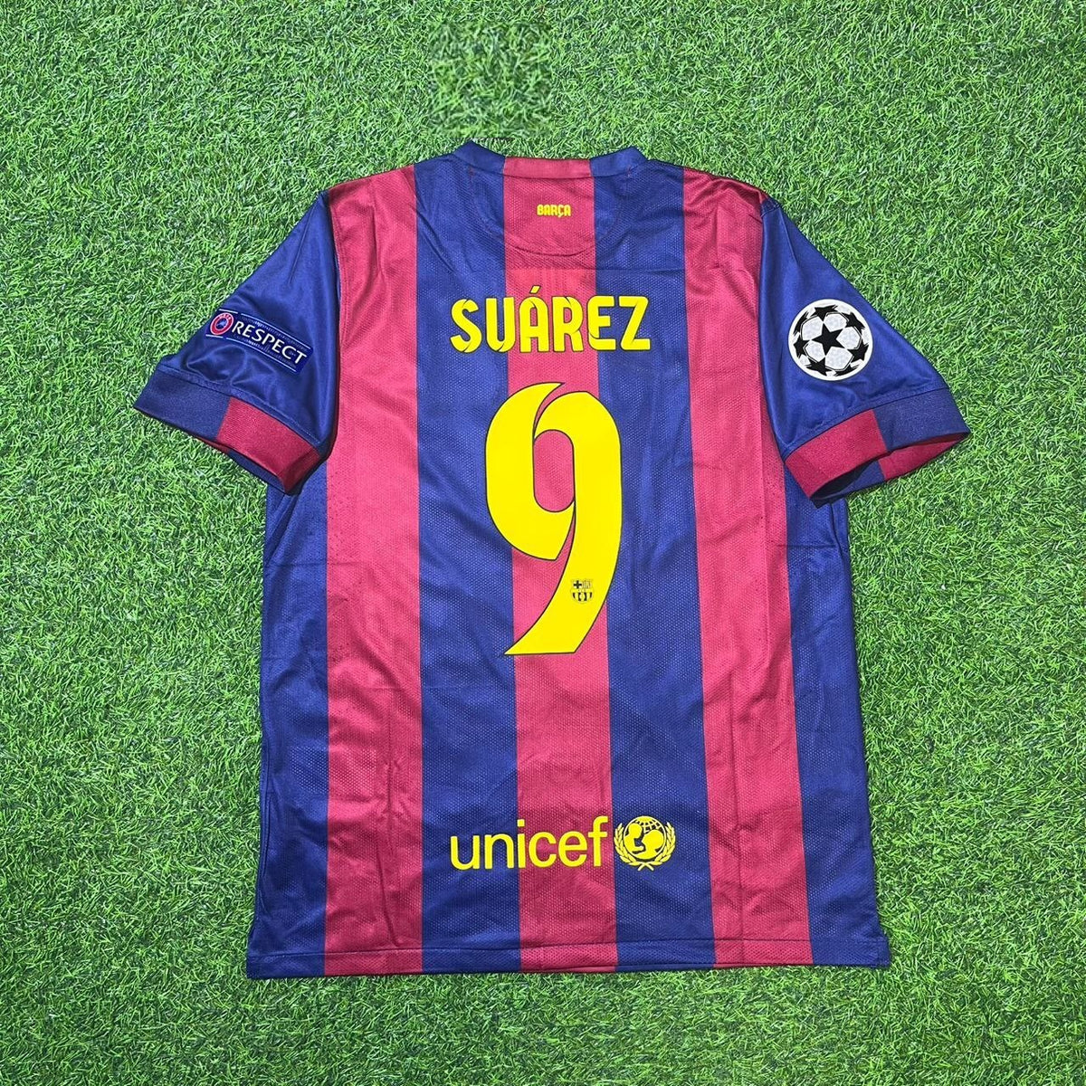 Luis Suarez Barcelona 2015 Final Berlin Champions League Jersey Trikot