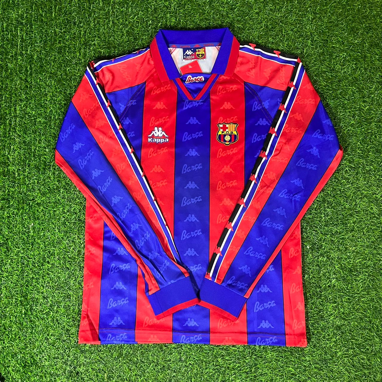 Luis Enrique Barcelona 1996 1997 Retro Burgundy Football Jersey Soccer Shirt