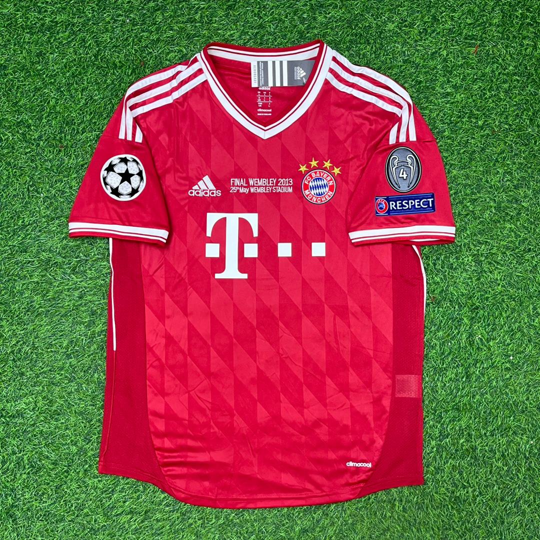 Luiz Gustavo Bayern Munich 2013 Champions League Final Football Jersey