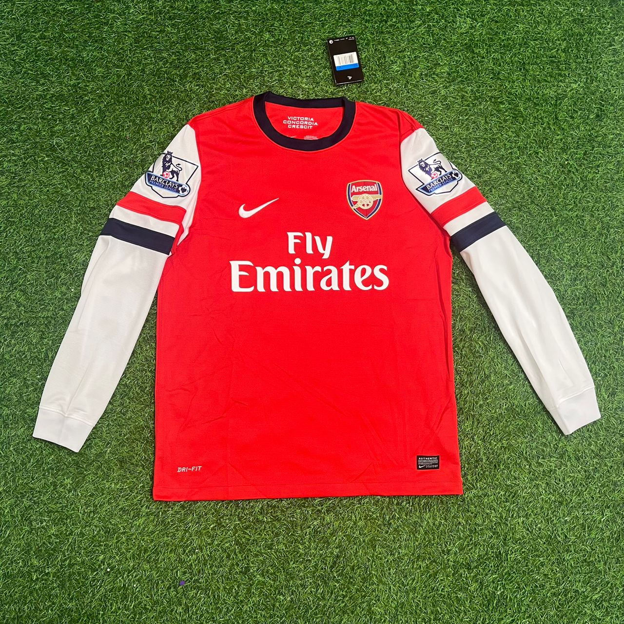 Lukas Podolski Arsenal 2011-2012 Retro Kit Jersey Trikot Maglia Soccer Shirt