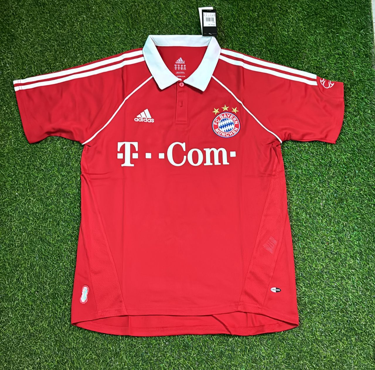 Claudio Pizarro Bayern München 2006/07 Rotes Retro-Fußballtrikot