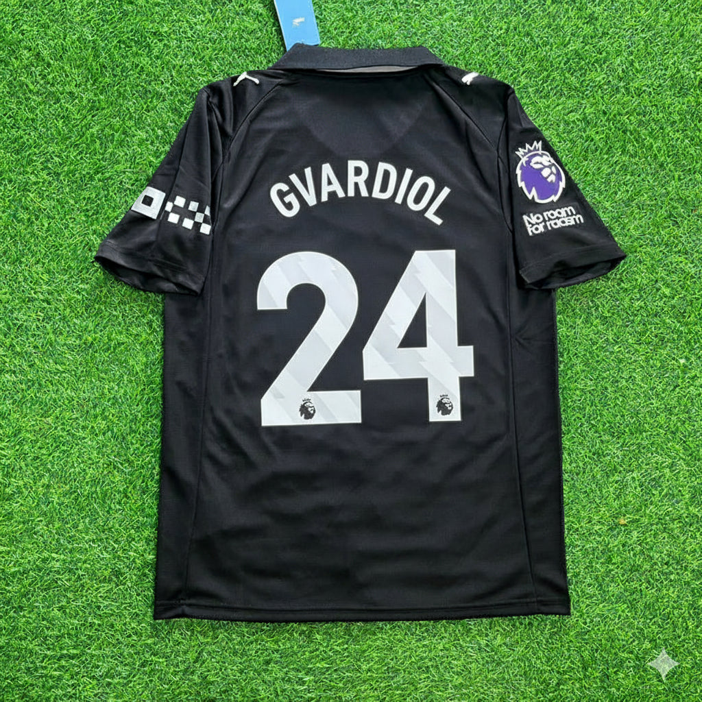 Josko Gvardiol Manchester City Black New Season 2026 Jersey Maillot