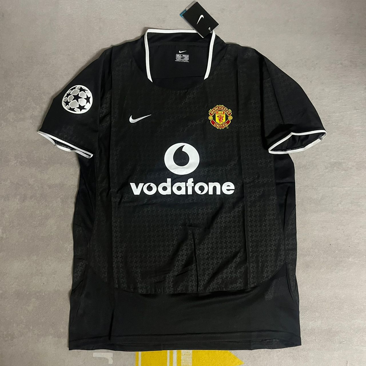 Cristiano Ronaldo Manchester United 2003 2004 Retro-Trikot in Schwarz