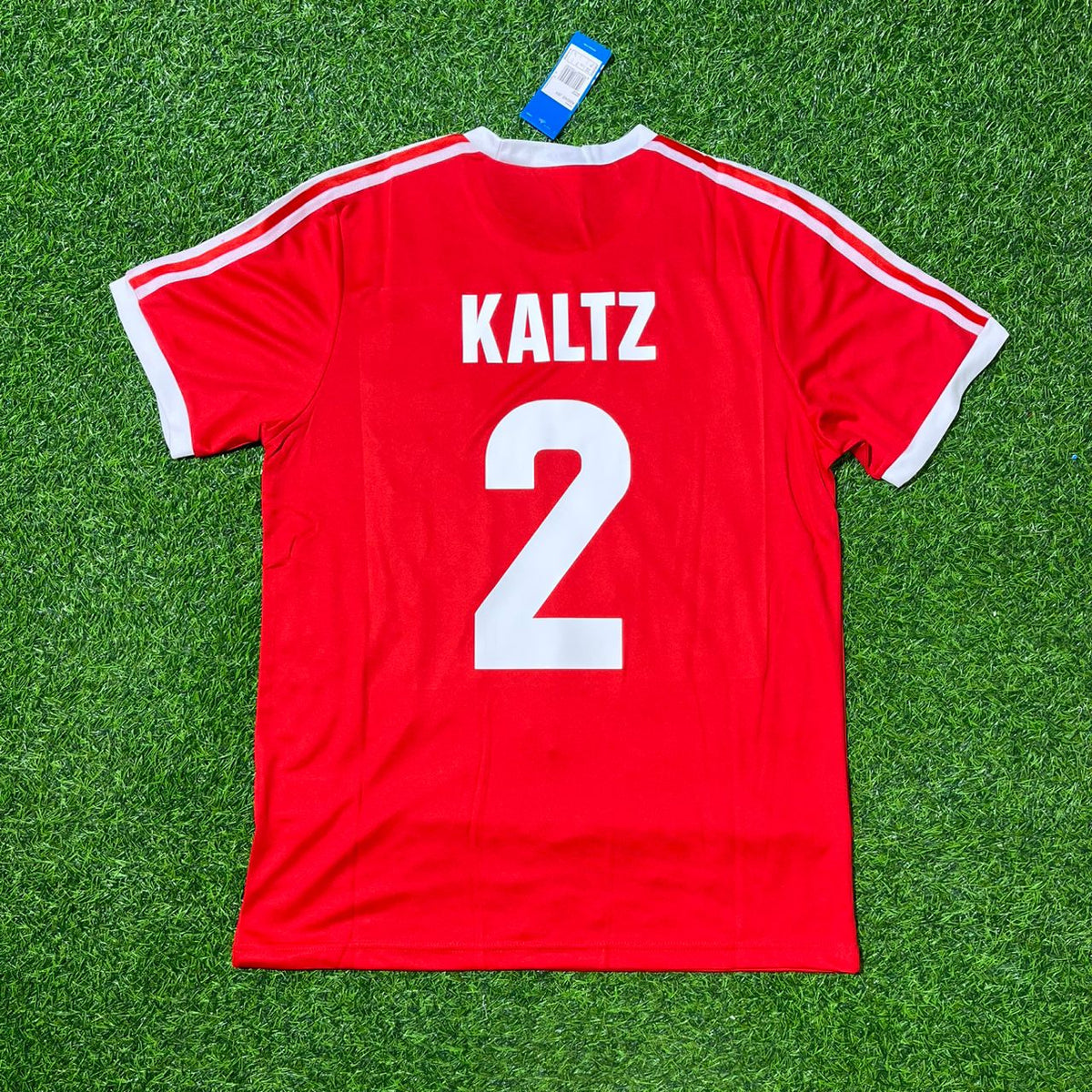 Manfred Kaltz Hamburger SV Rotes Heimtrikot Retro Fußballtrikot