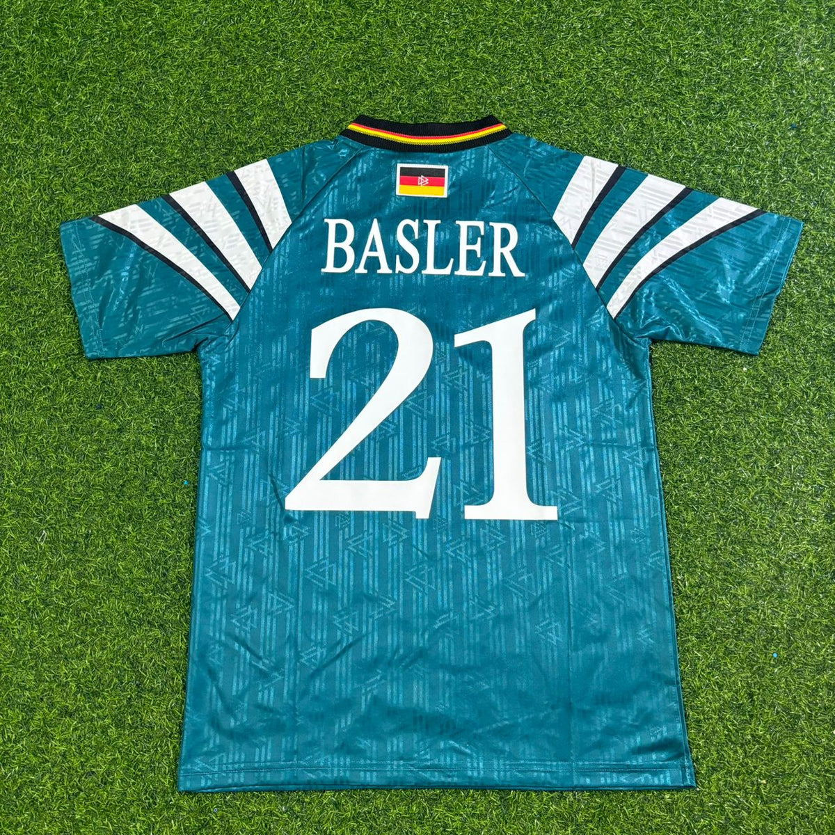 Mario Basler Deutschland Germany Retro Fussballtrikot