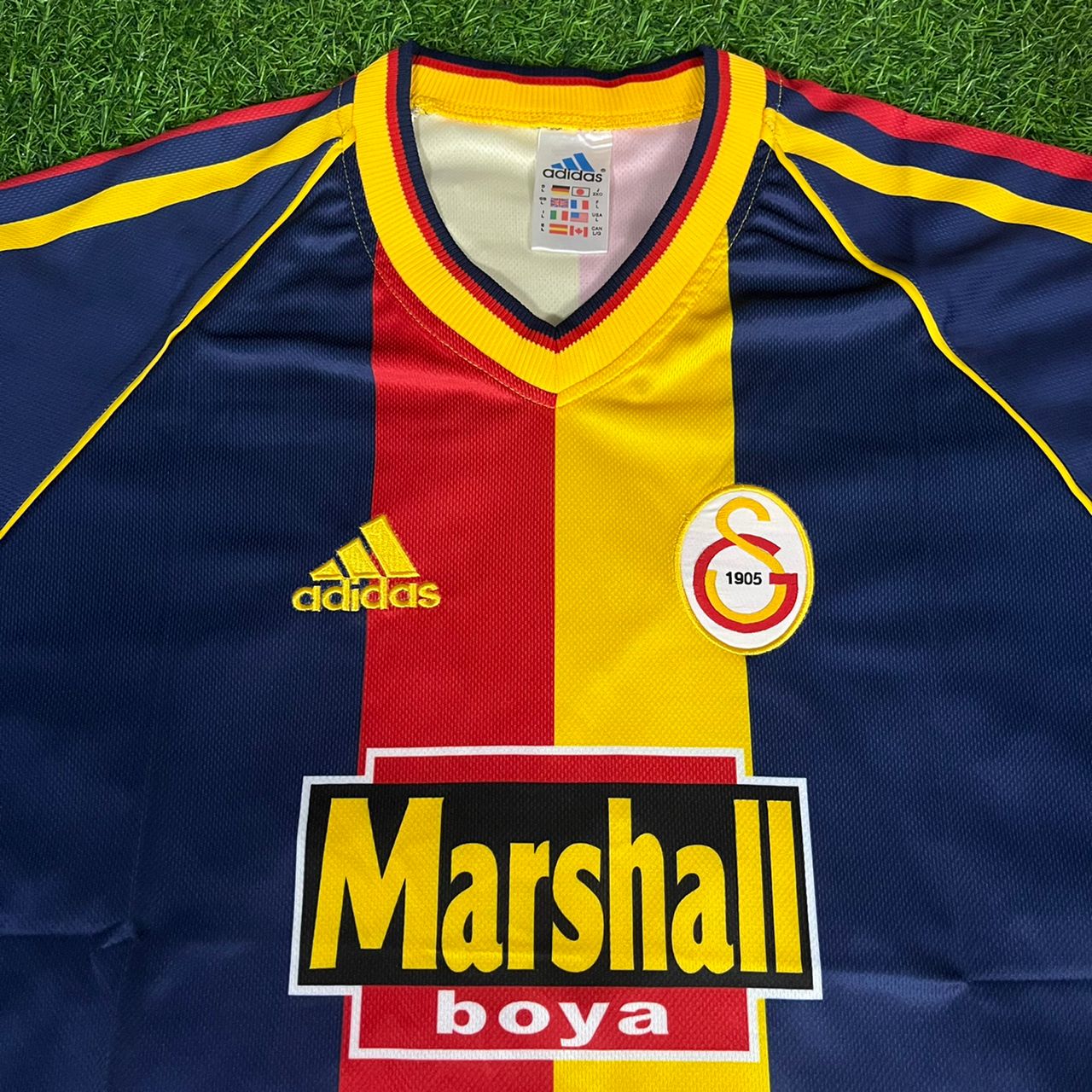 Gheorge Hagi #10 – Galatasaray 2000 UEFA Retro Kit Jersey – | Trikot | Maillot | Forma Soccer Shirt