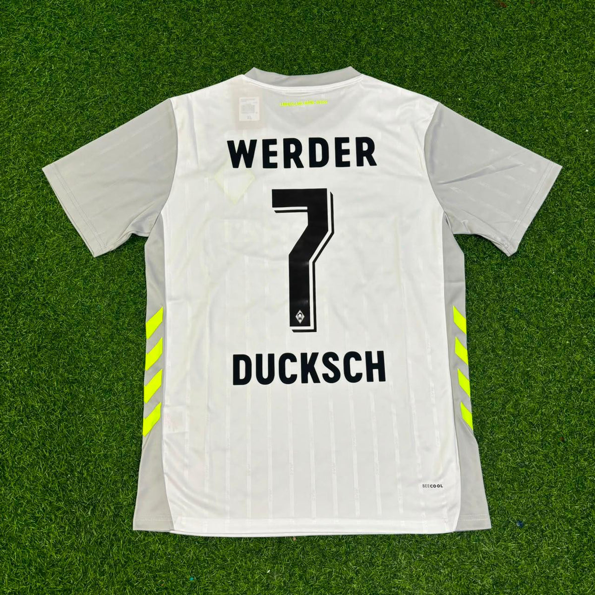 Marvin Ducksch Werder Bremen 2025-2026 Heim Retro FuĂballtrikot