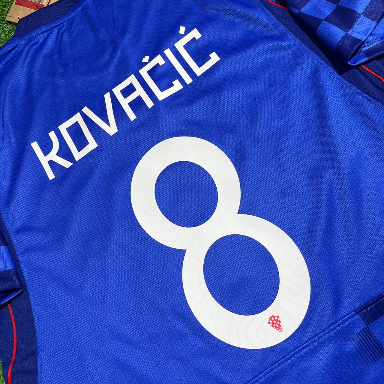 Mateo Kovacic Croatia 2026 World Cup Away Blue Football Jersey