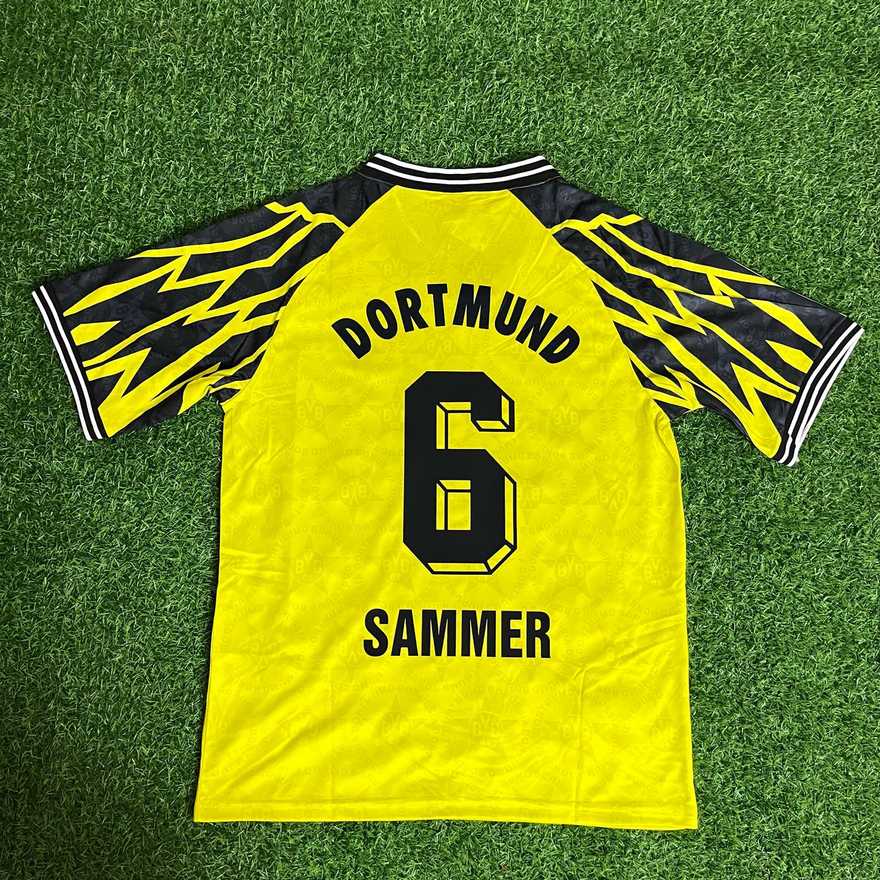 Matthias Sammer Borussia Dortmund 1994-95 Retro Football Jersey Kit