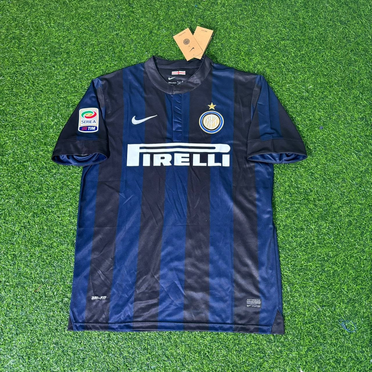 Mauro Icardi Inter Milan 2013–2014 Home Retro Football Jersey Kit