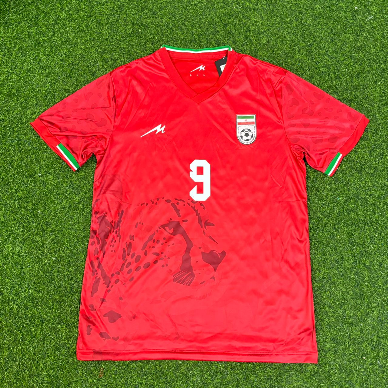 Mehdi Taremi Iran World Cup 2026 Away Red Football Jersey Shirt Trikot Maillot